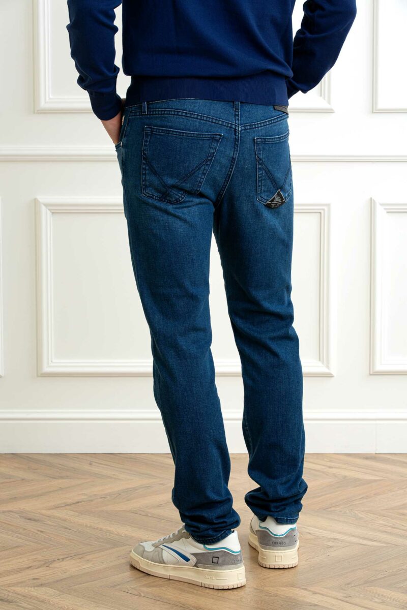ROY ROGER'S-JEANS MEDIO New 529 MAN Soft Elas. Elite-RRRRU118D141A056 DENIM 40