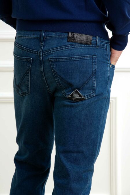 ROY ROGER'S-JEANS MEDIO New 529 MAN Soft Elas. Elite-RRRRU118D141A056 DENIM 40