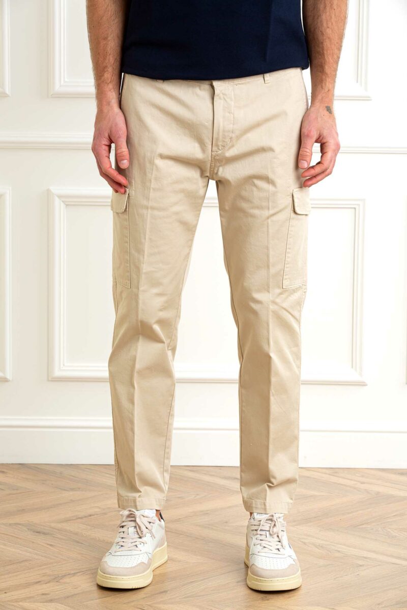 ROY ROGER'S-PANTALONE City cargo MAN Gab. Elast. Read-RRRRU90102C9250112 MASTIC 36