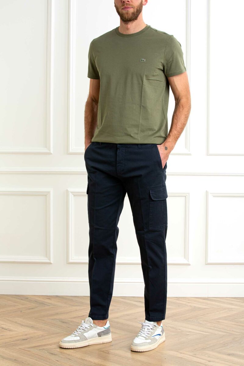 ROY ROGER'S-PANTALONE City cargo MAN Gab. Elast. Read-RRRRU90102C9250112 NAVY 36
