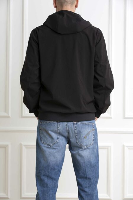 WOOLRICH-FELPA SOFT SHELL FULL ZIP-WLWOSW0223MRUT3678 BLACK XL