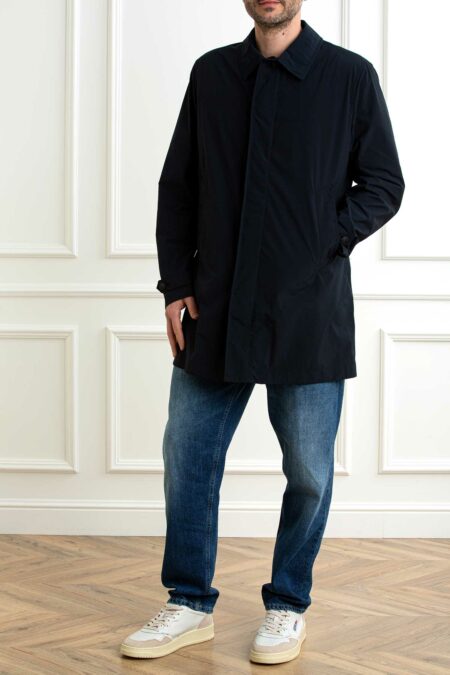 WOOLRICH-GIUBBINO CITY CARCOAT-WWCFWOOU0954MRUT3128 BLUE XXL