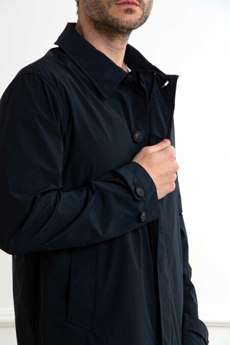 WOOLRICH-GIUBBINO CITY CARCOAT-WWCFWOOU0954MRUT3128 BLUE XXL