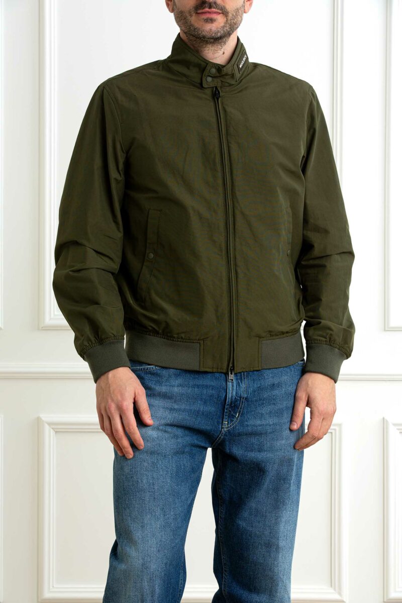 WOOLRICH-BOMBER CRUISER-WWCFWOOU1148MRUT3662 GREEN XL