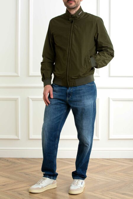 WOOLRICH-BOMBER CRUISER-WWCFWOOU1148MRUT3662 GREEN XL