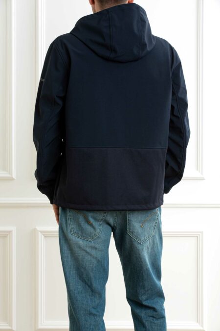 WOOLRICH-GIUBBINO SOFT SHELL-WWCFWOOU1155MRUT3496 BLUE XL