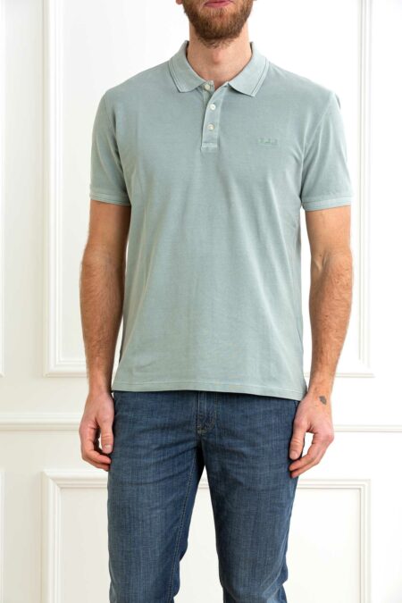 WOOLRICH-POLO MACKINACK-WWCFWOPO0065MRUT1483 GREEN XL