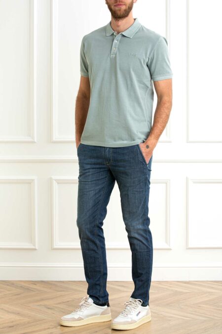WOOLRICH-POLO MACKINACK-WWCFWOPO0065MRUT1483 GREEN XL