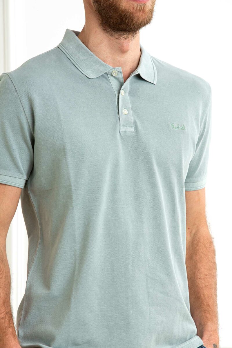 WOOLRICH-POLO MACKINACK-WWCFWOPO0065MRUT1483 GREEN XL
