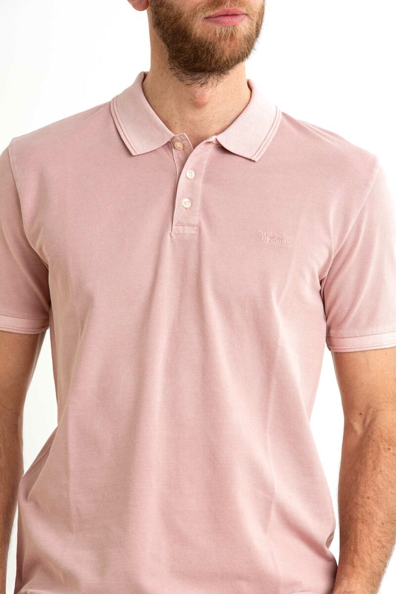 WOOLRICH-POLO MACKINACK-WWCFWOPO0065MRUT1483 ROSE XL