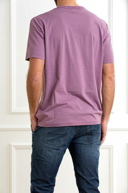 WOOLRICH-T-SHIRT LOGO-WWCFWOTE0144MRUT2926 GRAPEADE XL