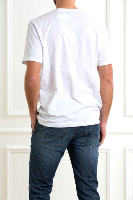 WOOLRICH-T-SHIRT LOGO-WWCFWOTE0144MRUT2926 WHITE XL