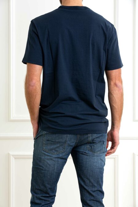 WOOLRICH-T-SHIRT OFFSHORE-WWCFWOTE0159MRUT2926 BLUE XL