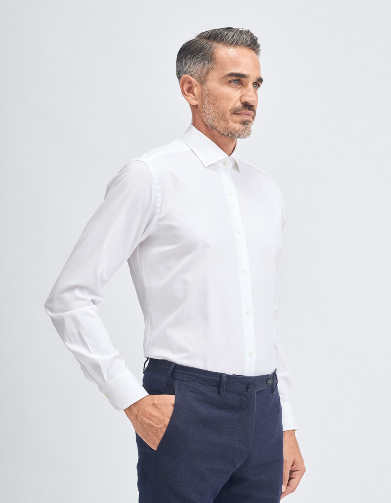 XACUS-CAMICIA TAILOR OXFORD-XA11230558CC BIA 43