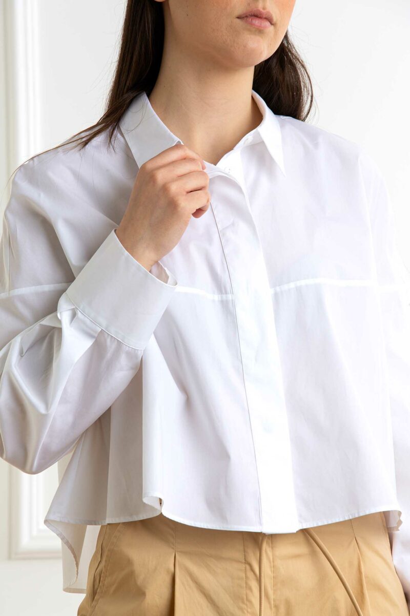 XACUS-CAMICIA DONNA-XA15112MAXIME BIANCO 42