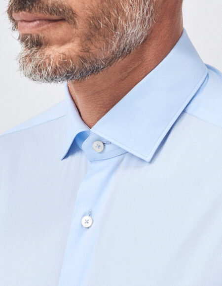 XACUS-CAMICIA TAILOR STRECTH TU-XA16125558CC AZZ 45