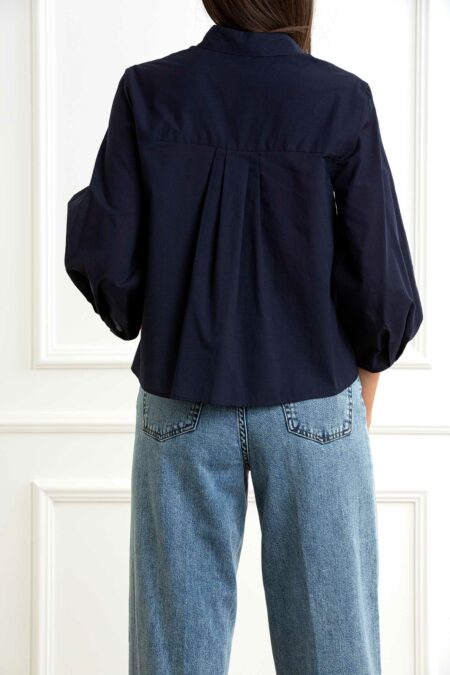 XACUS-CAMICIA DONNA UNITA-XA85110MARGOT BLU 44