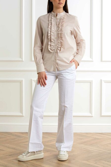 XACUS-CAMICIA DONNA ROUGE-XA85110TRACY BEIGE 44
