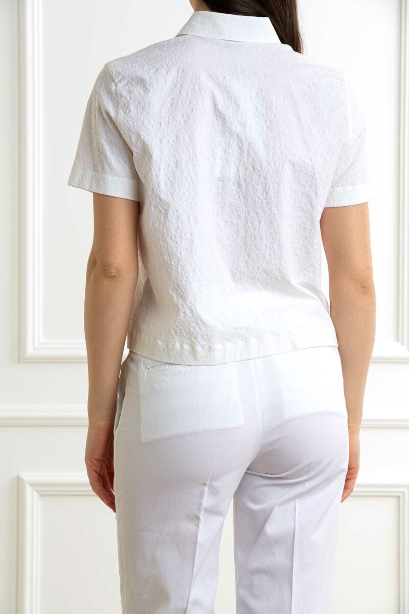 XACUS-CAMICIA MEZZA MANICA-XA85416MARGARET BIANCO 46