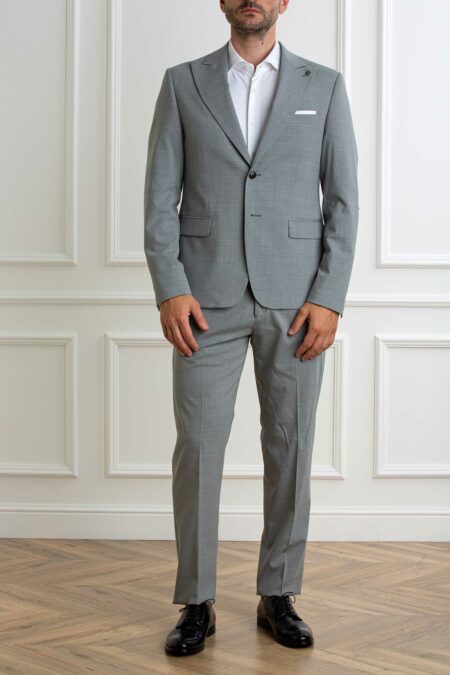 DANIELE ALESSANDRINI-ABITO UOMO-ALDA1SS25A002 LIGHTGREY 52
