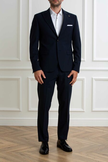 DANIELE ALESSANDRINI-ABITO UOMO-ALDA1SS25A002 NAVY 50