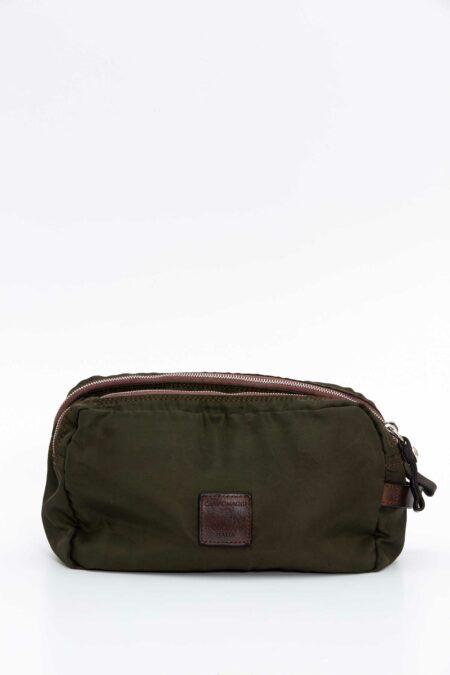 CAMPOMAGGI-TROUSE IN TESSUTO ZIP-CAMCO41660NDX2772 VERDE TU