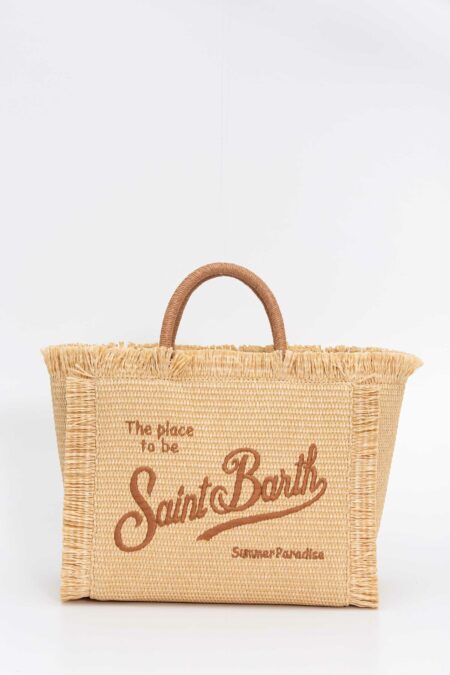 MC2 SAINT BARTH-STRAW BAG WITH HANDLE-MC2COLETTESTRAWN00172H UNICO TU