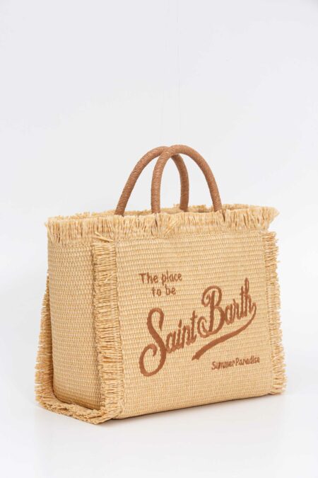 MC2 SAINT BARTH-STRAW BAG WITH HANDLE-MC2COLETTESTRAWN00172H UNICO TU
