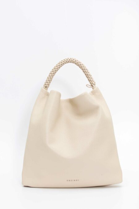 ORCIANI-BORSA SCOOBY IN PELLE-ORB02172SCB ACQUA TU