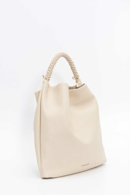 ORCIANI-BORSA SCOOBY IN PELLE-ORB02172SCB ACQUA TU