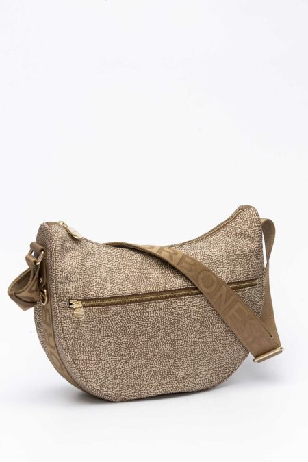 BORBONESE-BORSA LUNA BAG MIDDLE-BO934108I15CC CARAMELLO TU