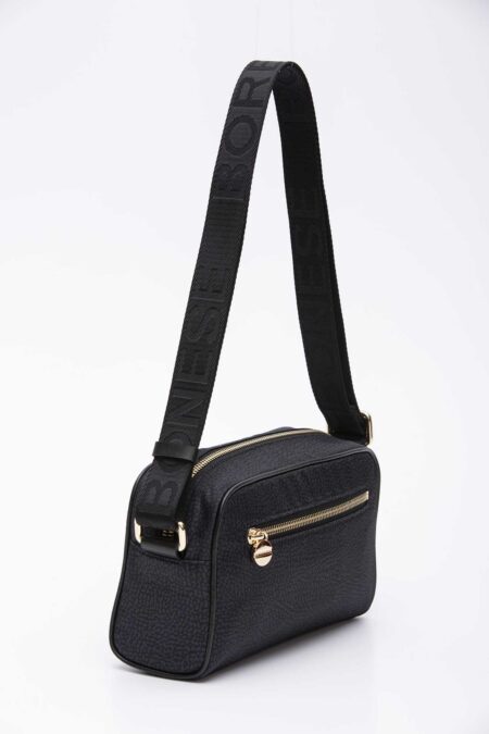 BORBONESE-BORSA CAMERA CASE SMALL-BO934115I15CC DARKBLACK TU