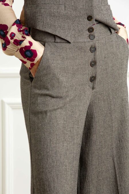 ALESSIA SANTI-PANTALONE-AS521SD25016 GRIGIO 44