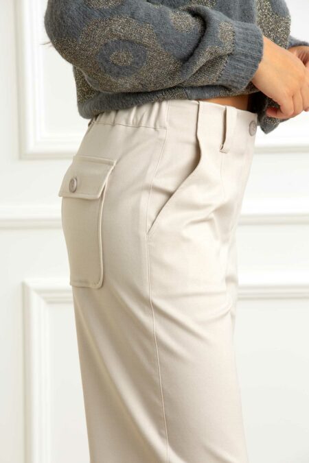 ALESSIA SANTI-PANTALONE-AS521SD25034 GHIACCIO 46