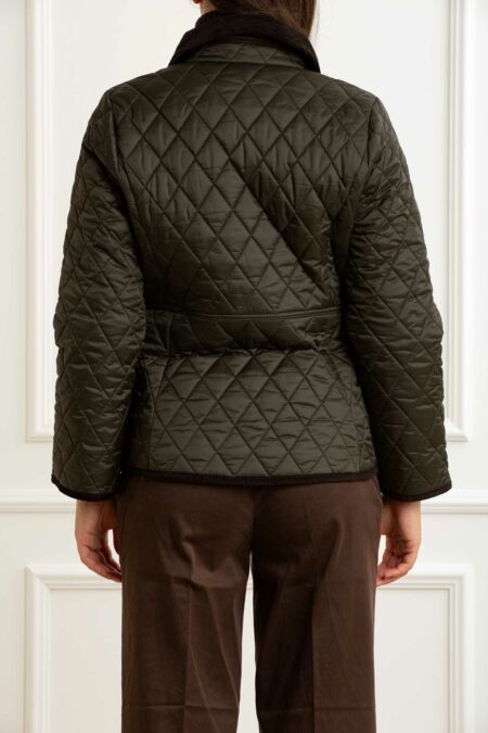 BARBOUR-GIUBBINO FITTED BEADNELL QUILT DONNA-BBLQU1765LQU SAGE 44