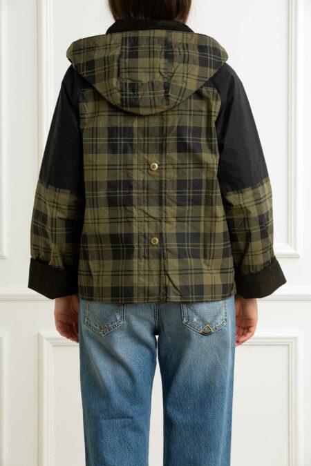 BARBOUR-GIUBBINO ELAINE SHOWERPROOF DONNA-BBLSP0253LSP OLIVE 40