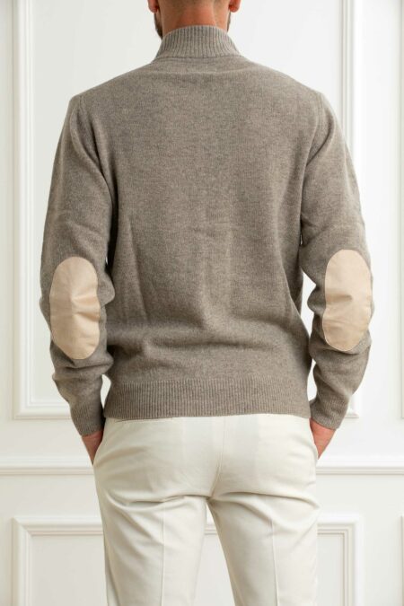 BARBOUR-MAGLIA CARDIGAN UOMO-BBMKN0731MKNA25 STONE XL