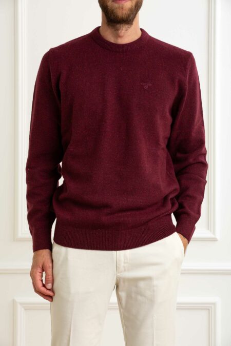 BARBOUR-MAGLIA GIROC. UOMO-BBMKN0844MKNA25 RUBY XXL