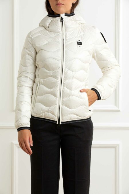 BLAUER-PIUMINO CAMELIA-BLADC03095006047 BIANCO XS