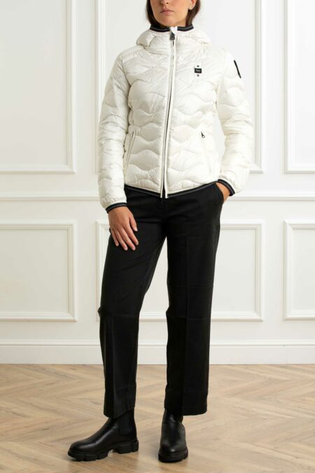 BLAUER-PIUMINO CAMELIA-BLADC03095006047 BIANCO XS