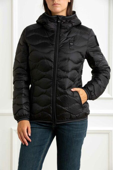 BLAUER-PIUMINO CAMELIA-BLADC03095006047 NERO XS