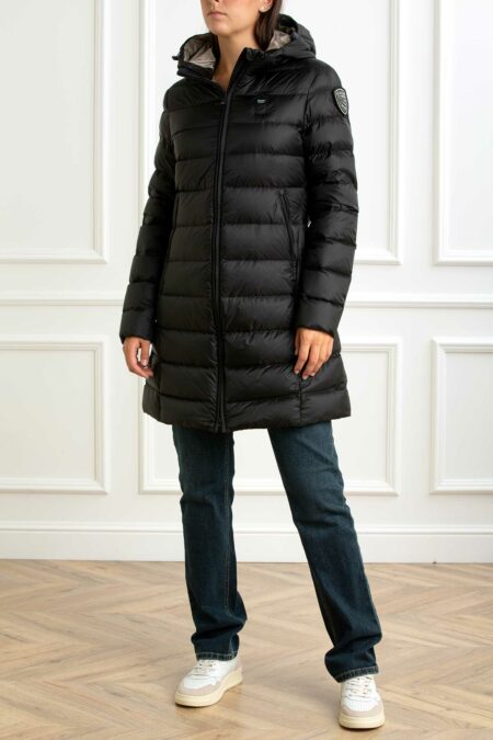 BLAUER-PIUMINO LUNGO AGNES-BLADK03102006047 NERO XL