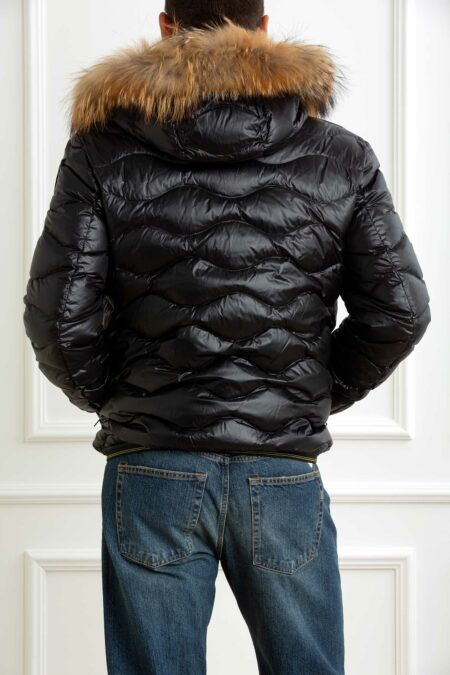 BLAUER-PIUMINO CAPP. WAVEFUR UOMO-BLBLUC03533006355 NERO XL