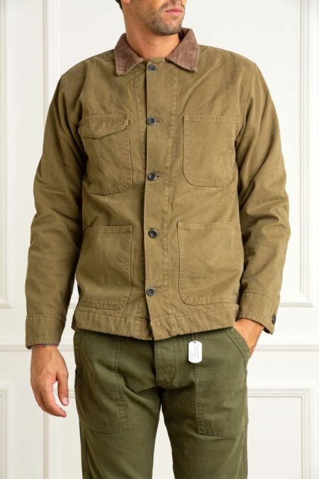 CHESAPEAKE'S-WORK JACKET CANVAS IWOA-CHEIOWACHOREJKT KHAKYGREEN XL