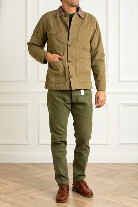 CHESAPEAKE'S-WORK JACKET CANVAS IWOA-CHEIOWACHOREJKT KHAKYGREEN XL