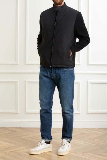 COLMAR ORIGINALS-GIUBBINO BIKER IN TESS.TECNICO-COL11528ZR NERO 54