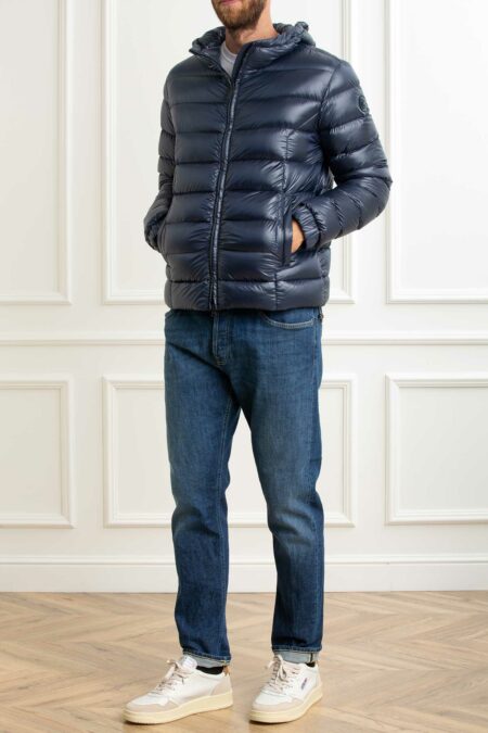 COLMAR ORIGINALS-PIUMINO C/CAPPUCCIO-COL12712ZO BLU 54