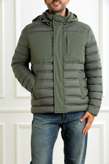 COLMAR ORIGINALS-GIUBBINO C/CAPP.TRAPUNTATA-COL12994ZL VERDE 54