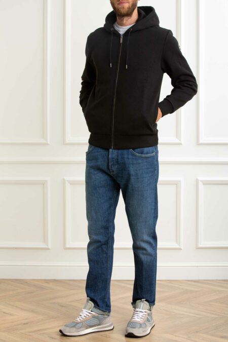 COLMAR ORIGINALS-FELPA ZIP C/CAPP. E TASCHE LATER.-COL6249R1WX NERO XXL