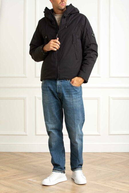 CP COMPANY-MEDIUM JACKET IN PRO-TEK-CP19CMOW006A110264A BLACK XL